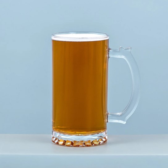 Homla Ποτήρι Μπύρας Γυάλινο Διάφανο 447ml Timor Homla 239063 (Υλικό: Γυαλί, Χρώμα: Διάφανο , Μέγεθος: Σωλήνας) - Homla - 239063